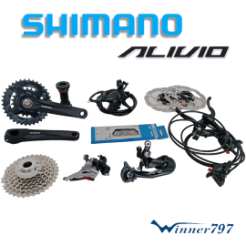 Grupo Shimano Alivio M3100...